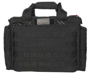 The Tactical Range Bag features a practical way of storing up to five pistols and bringing along various shooting essentials.